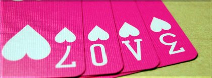 Pink Love Cards Facebook Covers